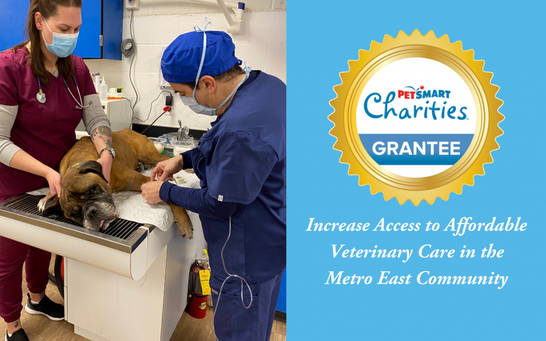 Gateway Pet Guardians receives $80,000 Grant from PetSmart Charities to Increase Access to Affordable Veterinary Care in the Metro East Community